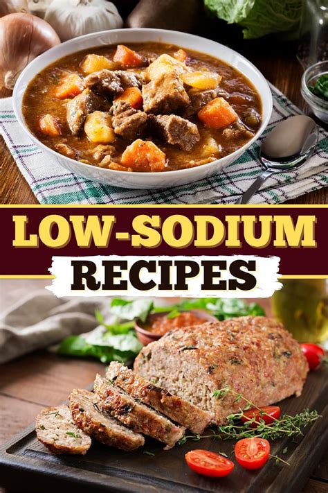 Low sodium dinner foods. Things To Know About Low sodium dinner foods. 